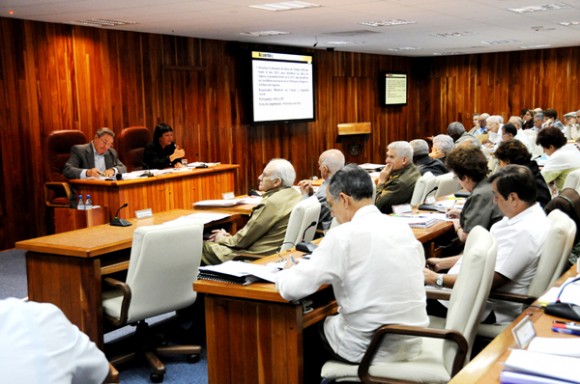 Reunión ampliada del Consejo de Ministros.