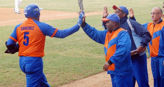 Eriel Sanchez en el Play Off