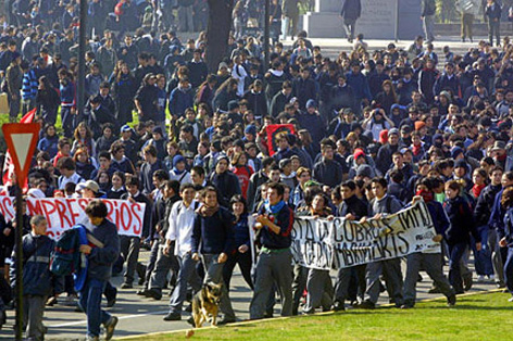 Estudiantes chilenos