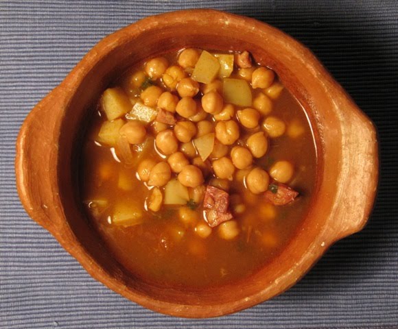 Sopa de garbanzo