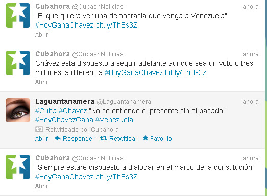 tweet por venezuela