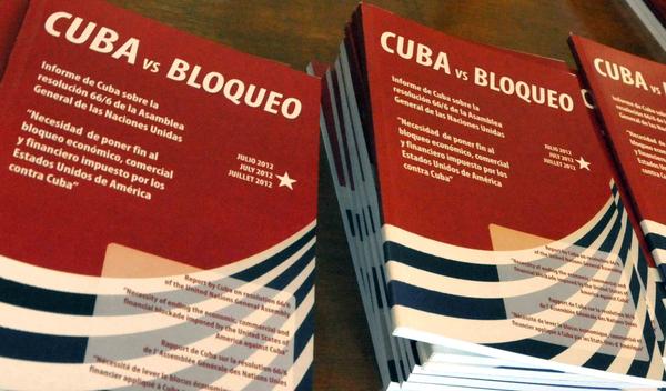 Cuba vs Bloqueo - Informe