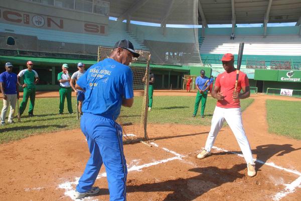 Equipo de Beísbol de Cienfuegos preparación