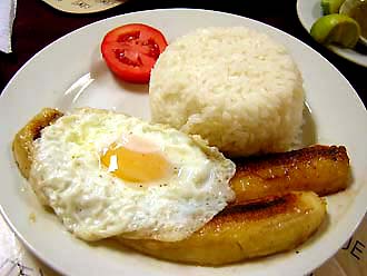 Arroz a la Cubana