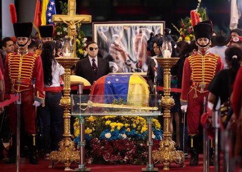 Capilla Ardiente de Chávez