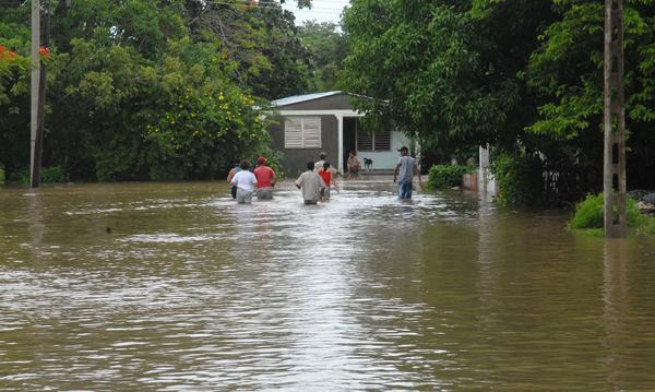 Intensas lluvias en Pinar del Río 01