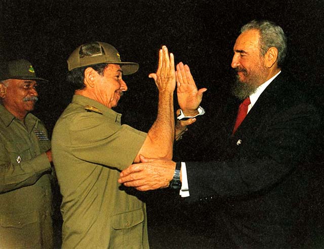 Regreso de Fidel de la ONU  1994 Pablo Caballero