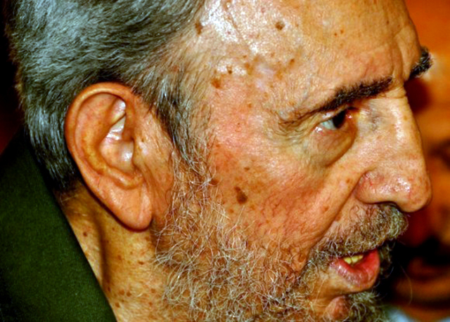 Fidel Castro en el Memorial José Martí Foto Petí