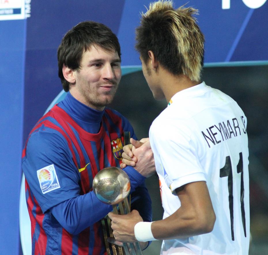 Messi y Neymar