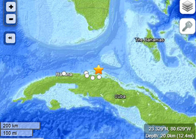 temblor habana