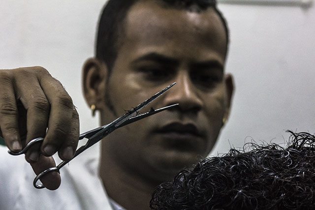 Pelados de hombres en Cuba