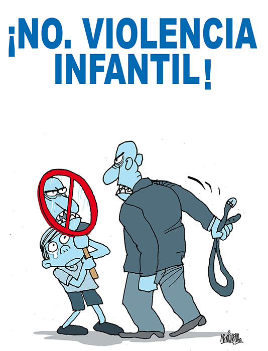 No, a la violencia infantil