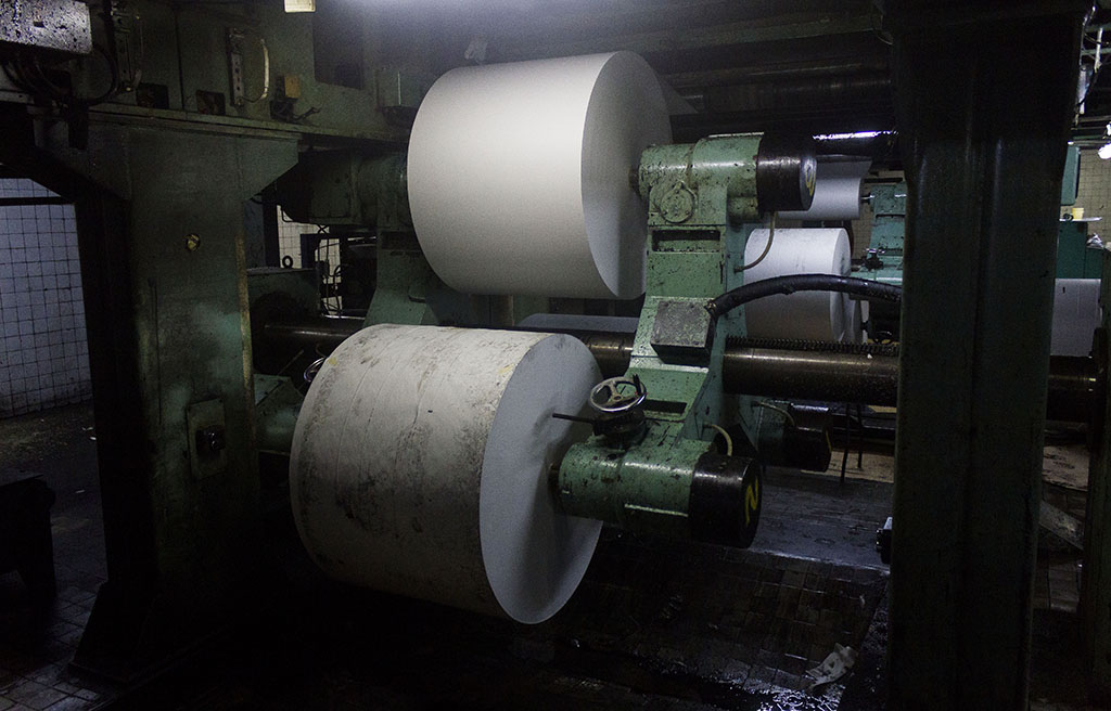 Proceso de producción en el Poligráfico 05