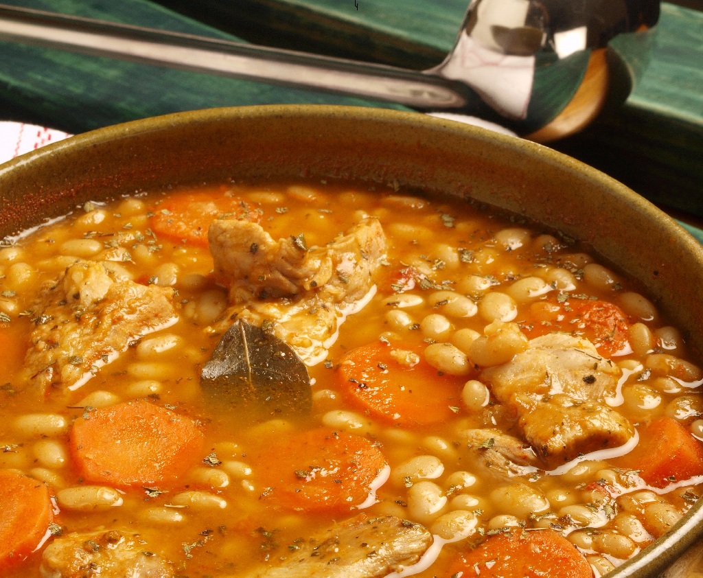 Receta de frijoles blancos