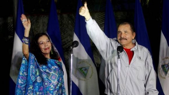 Daniel Ortega, presidente de Nicaragua