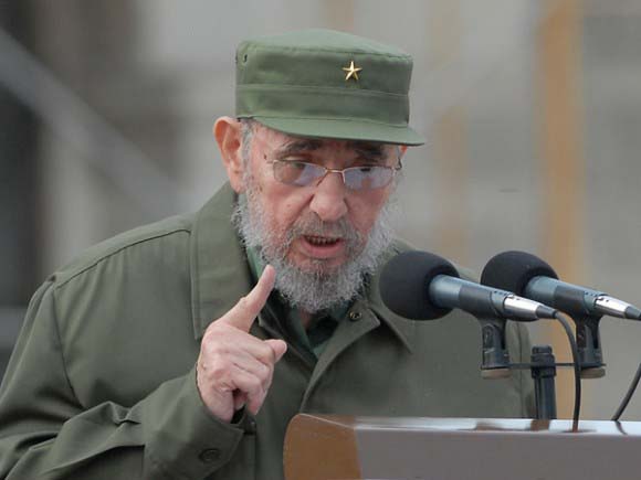 Fidel Castro, discurso en la Escalinata