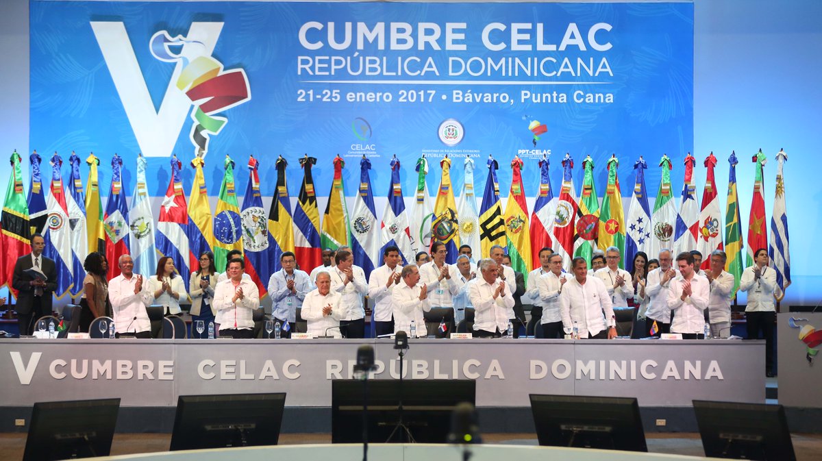 V Cumbre de la CELAC foto presidentes