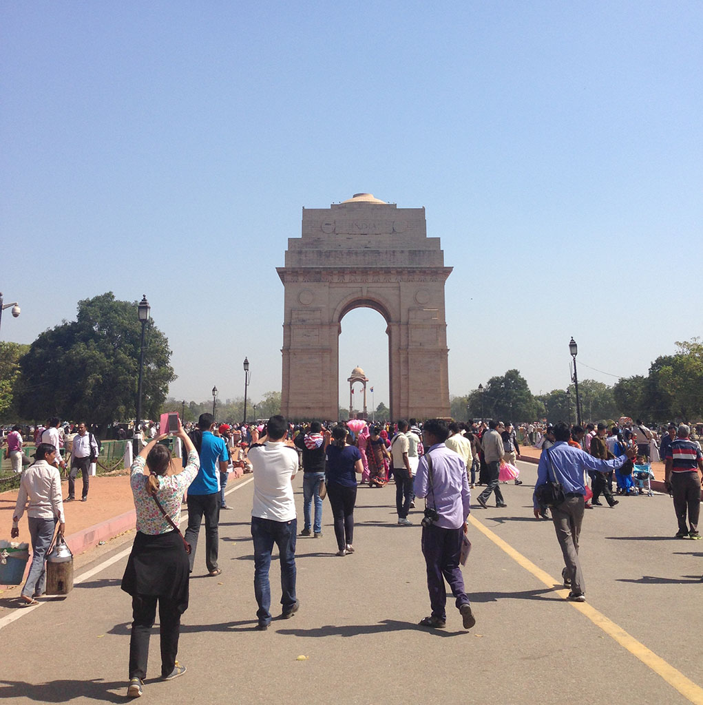 India Gate y Rashtrapati Bhavan