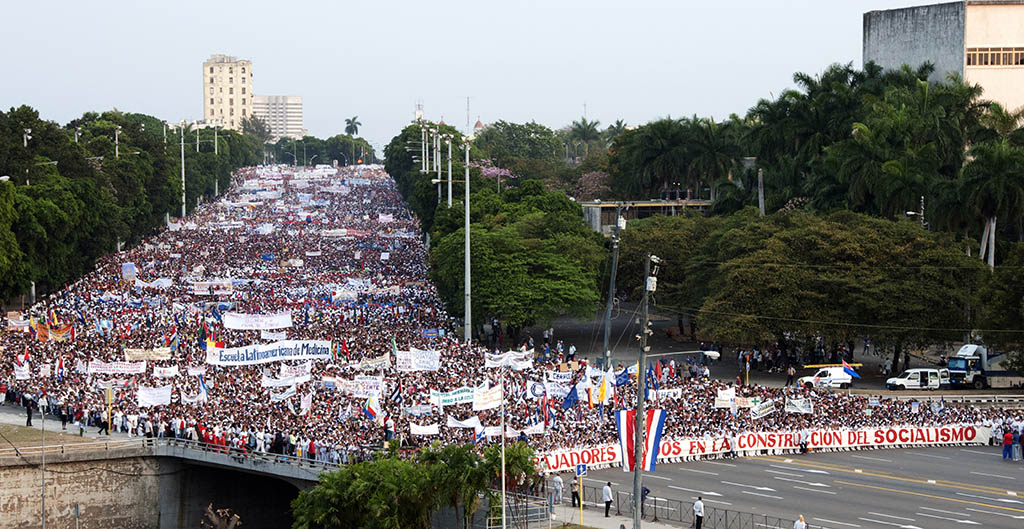 Desfile primero de mayo