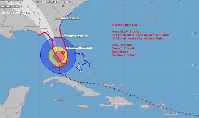 HUracan Irma Nota No7