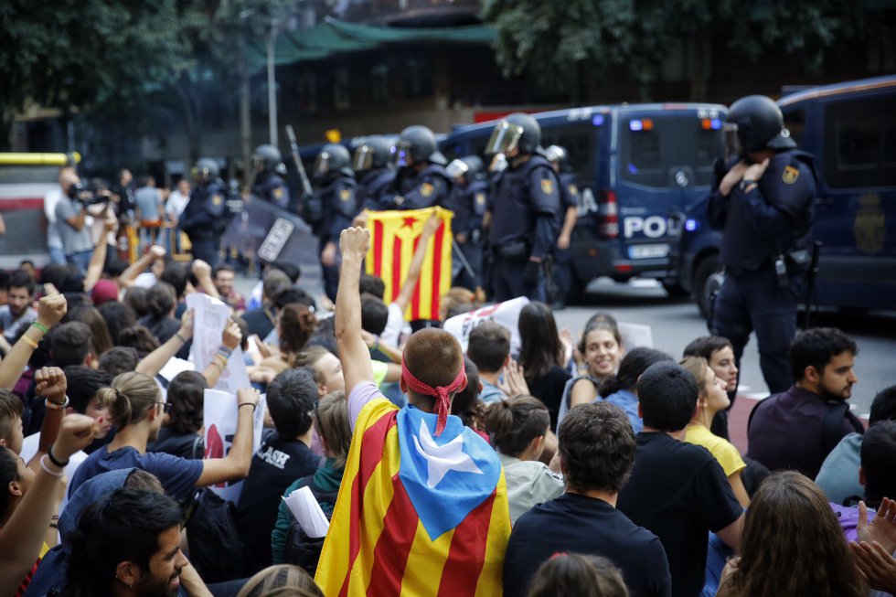 Protestas en Barcelona 9/2017