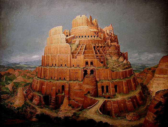 La Torre de Babel-ciudad de Babilonia