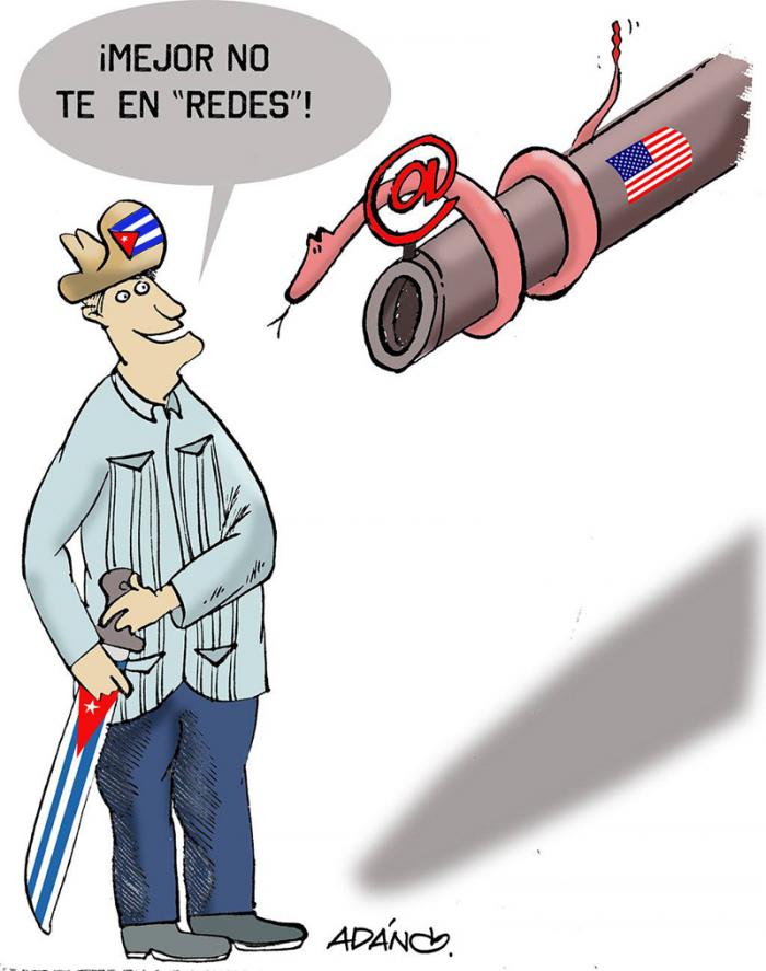 caricatura adan fuerza tarea