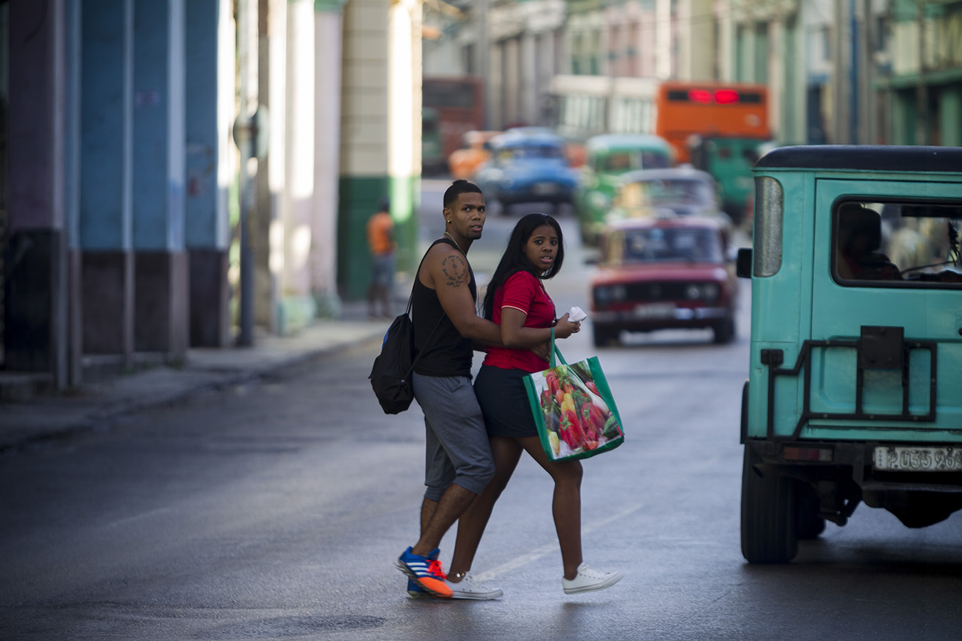 Escenas de un 14 de febrero en La Habana