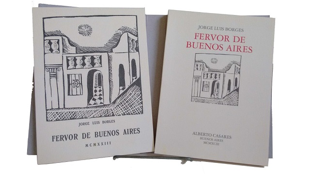 Libro Fervor de Buenos Aires-Jorge Luis Borges