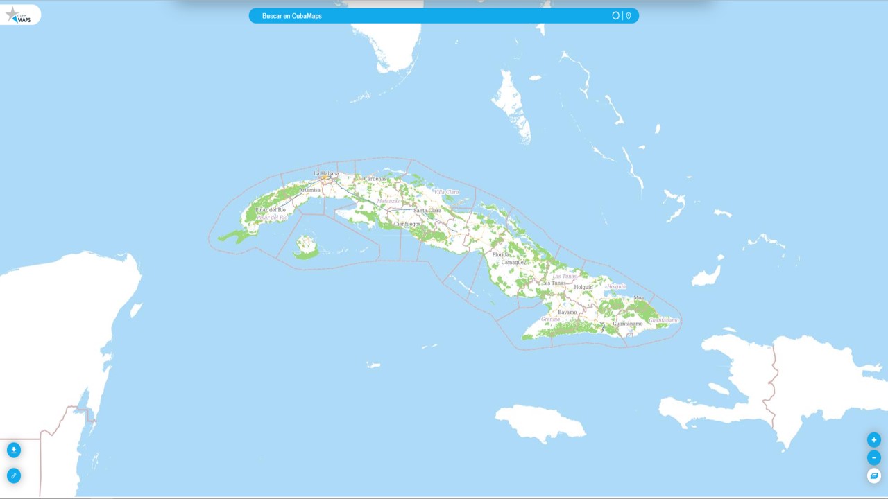 CUBA MAPS CAPTURA DE PANTALLA