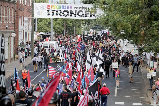 Manifestaciones ultraderechistas en Charlottesville