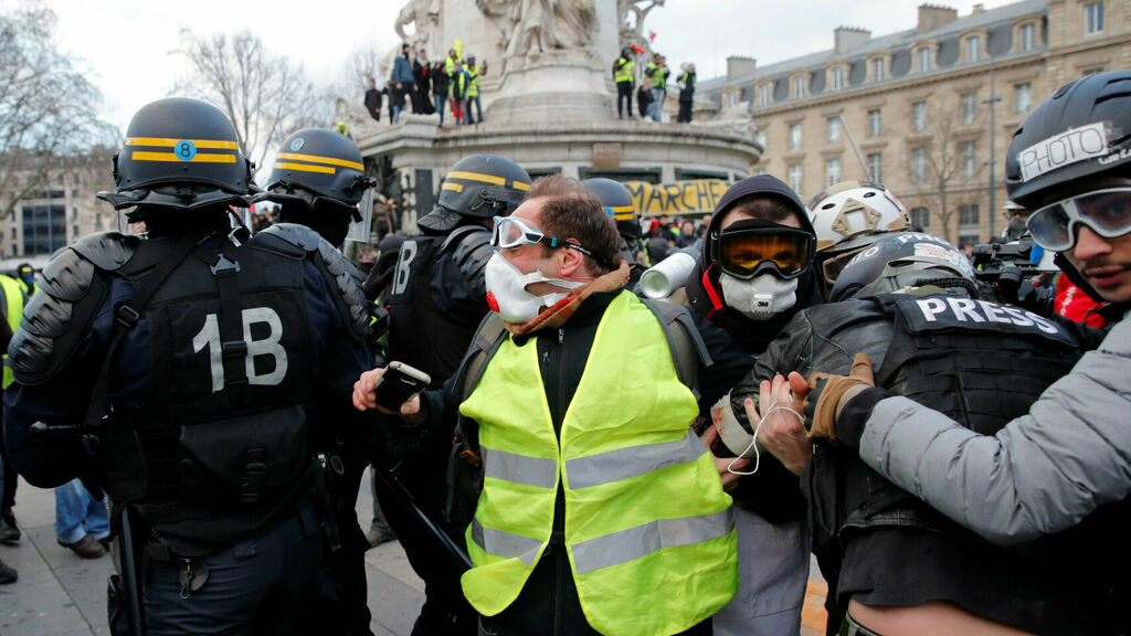 Protestas en Francia