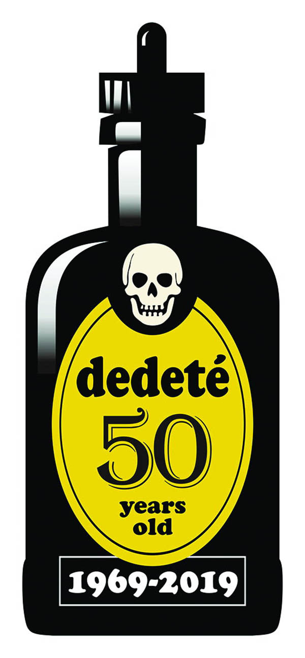 Logo 50 años del Dedeté-Bienal de La HabanaXXI