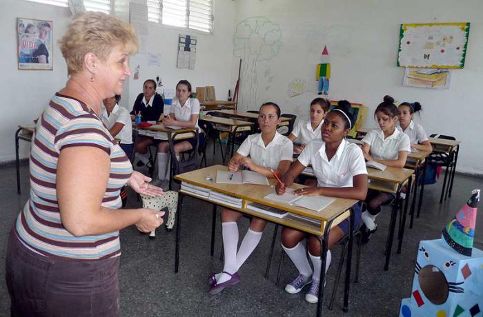 Escuela secundaria Cuba