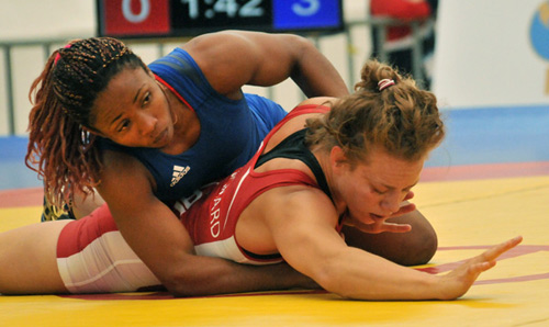 Katerina Vidiaux-Lucha grecorromana