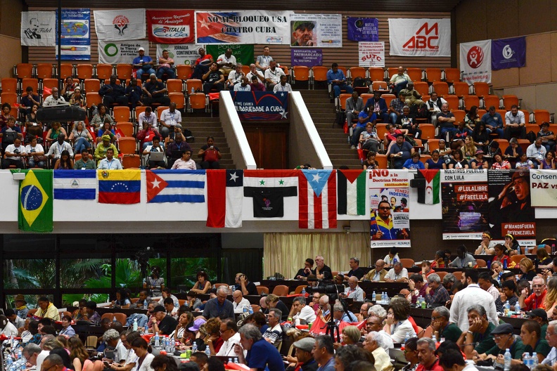 Encuentro de solidaridad con Cuba