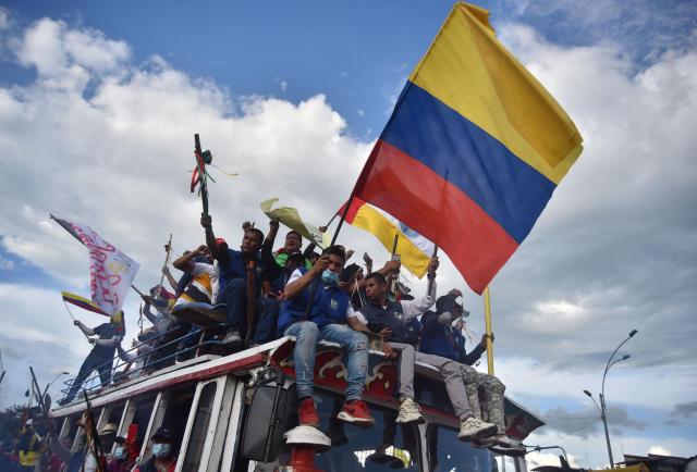 Manifestación-calles-Colombia