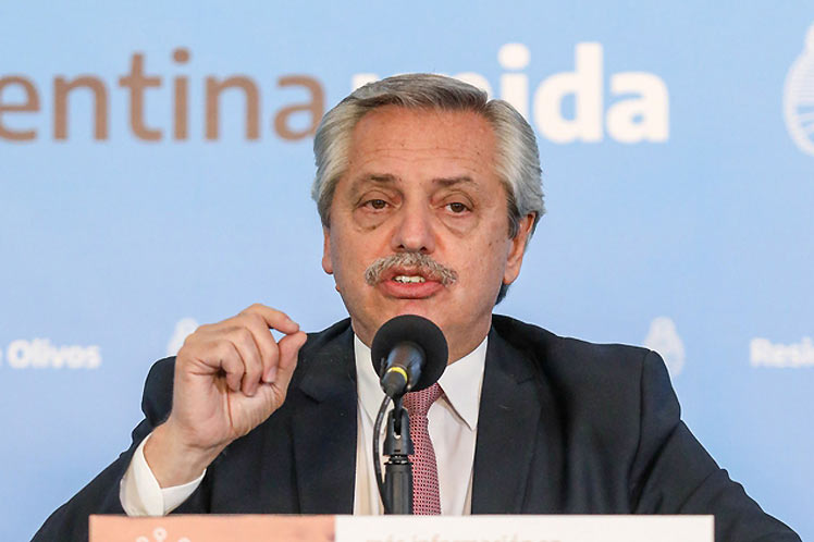 Alberto Fernández-Gobierno argentino