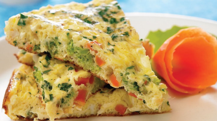 Tortilla de vegetales