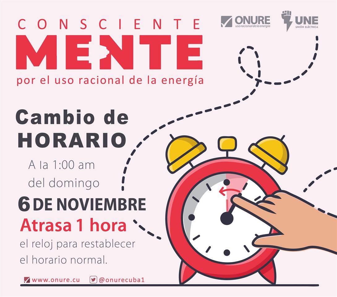 cambio de horario 2022