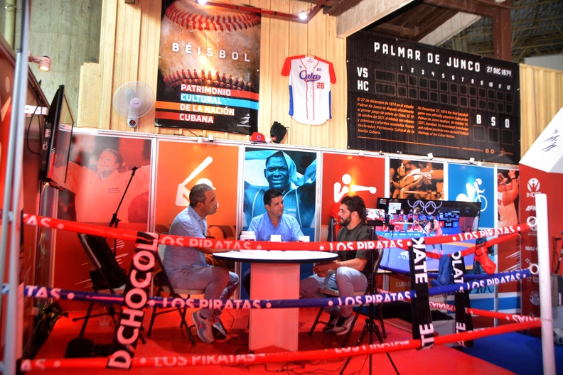 Tele Rebelde en FiHAV