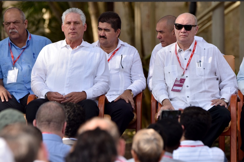 Miguel Díaz-Canel Bermúdez en FIHAV 2022