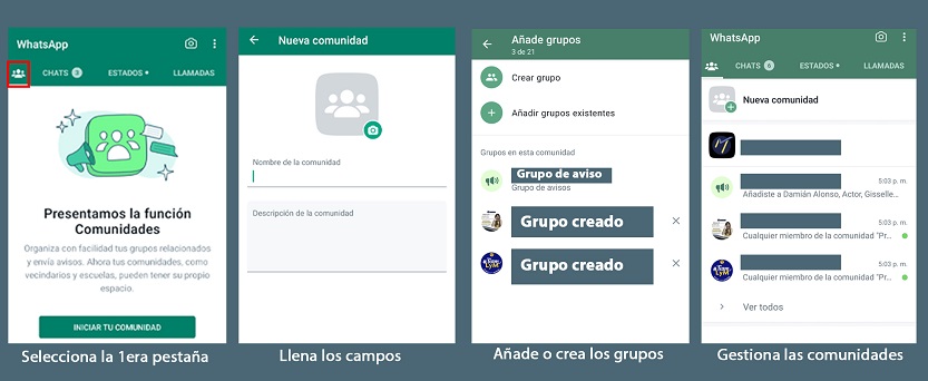 Comunidad de WhatsApp