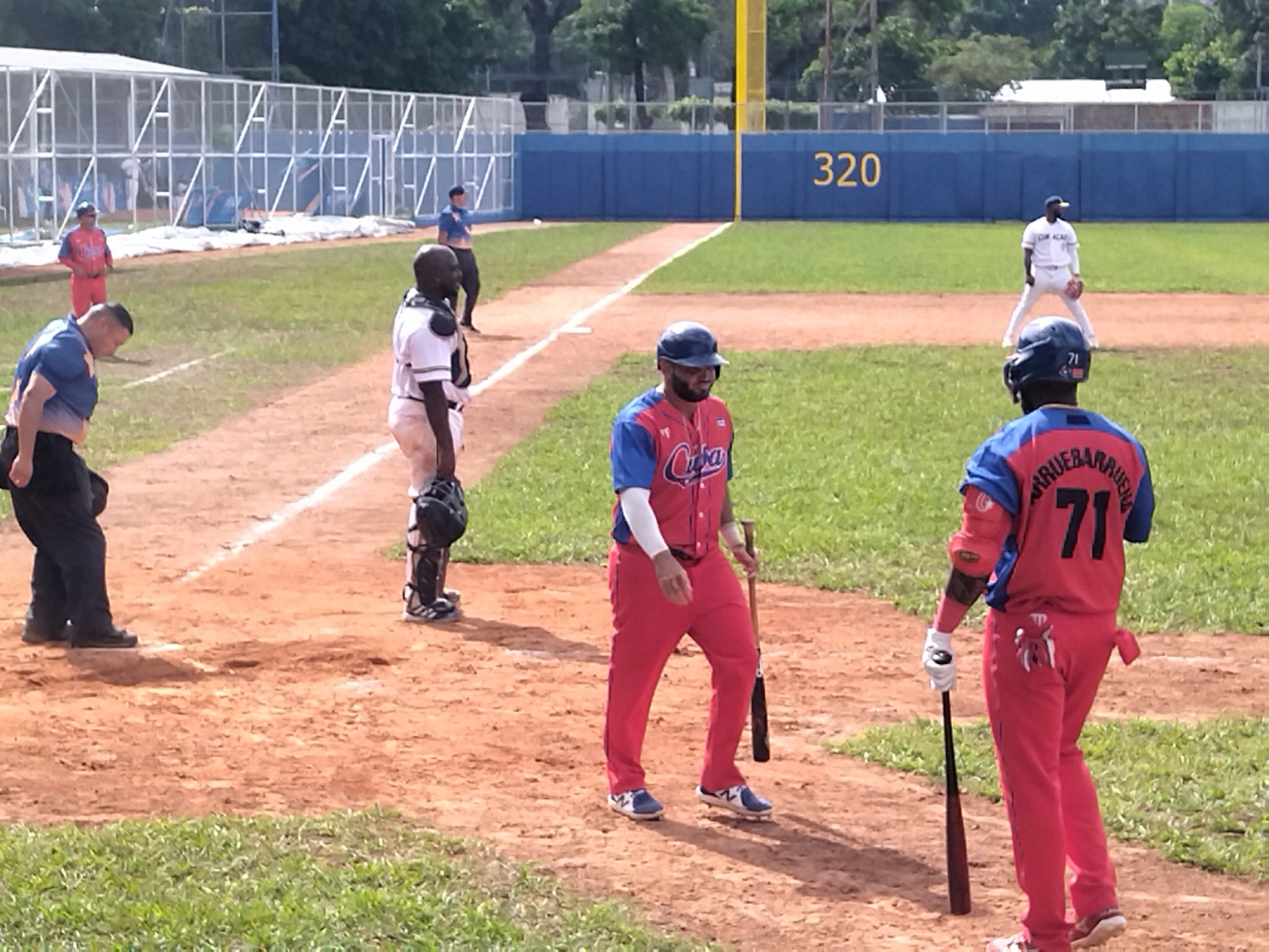 Equipo Cuba en San Salvador 