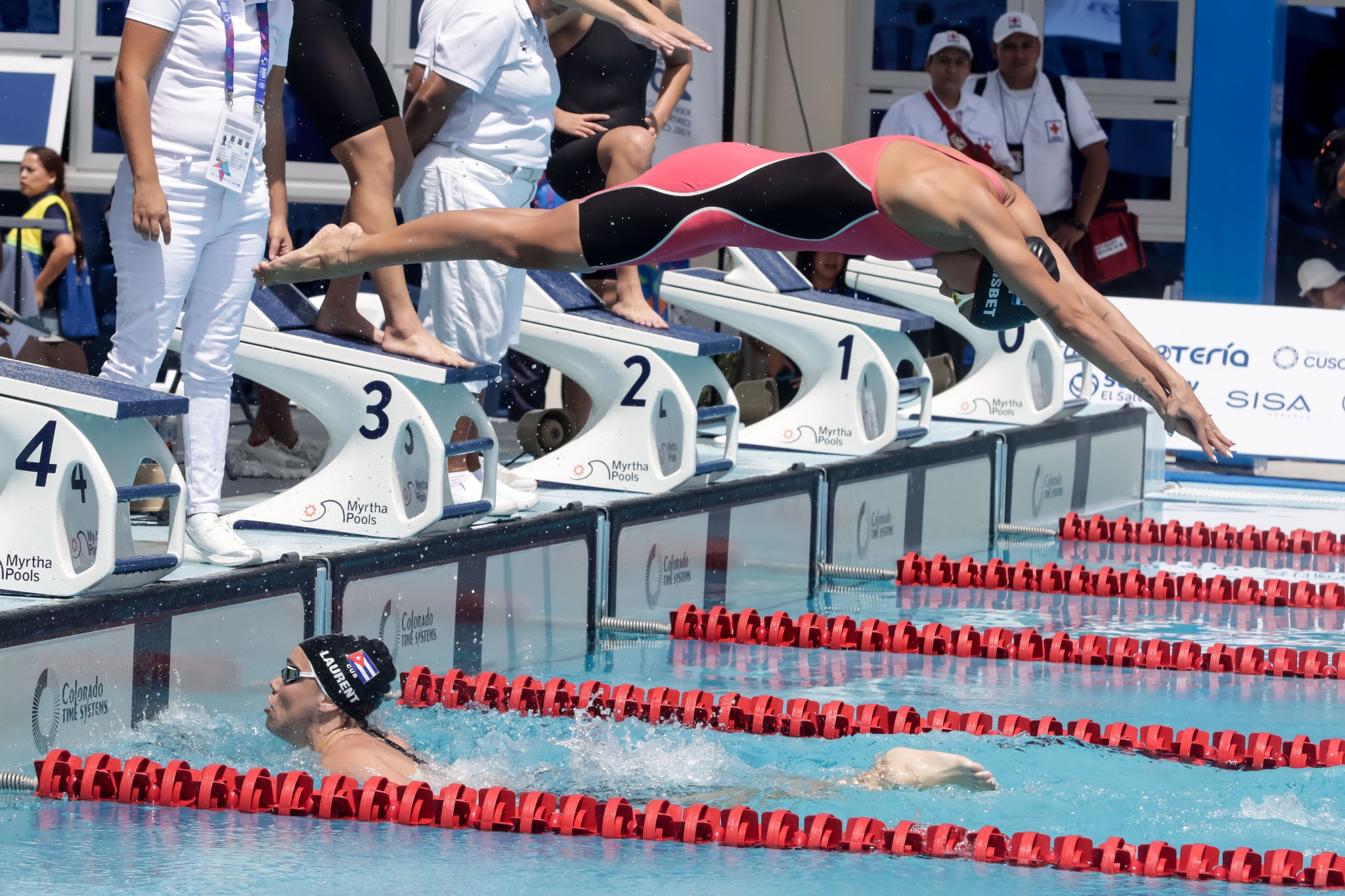 Natación cubana en San Salvador 2023