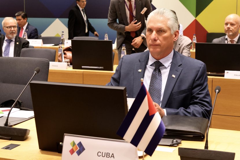 Diaz Canel en la Cumbre de los Pueblos 2023 Diaz Canel en la Cumbre de los Pueblos 2023
