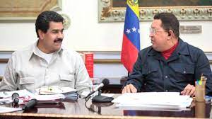 Chavez y Maduro 