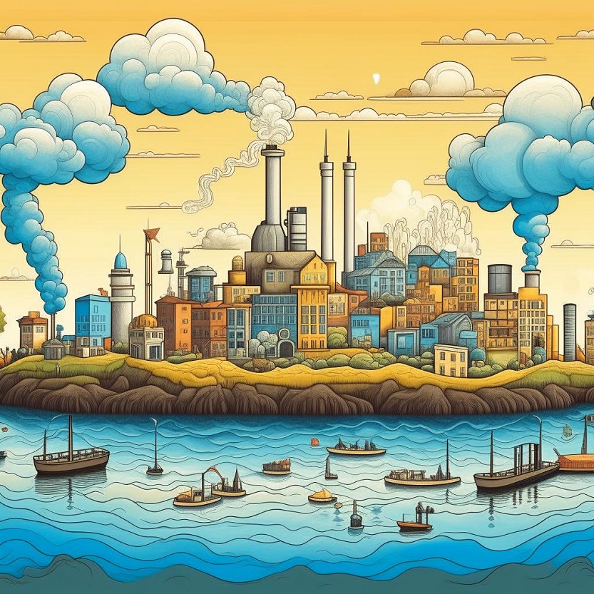 Acumulación de gases en las industrias