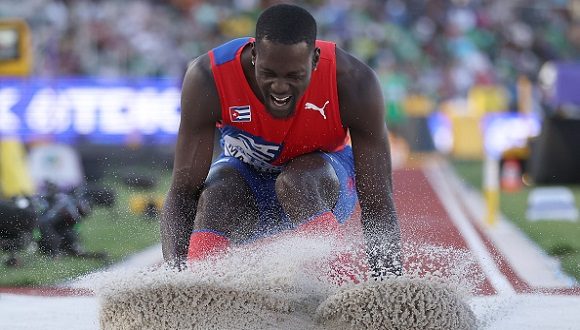 Lázaro Martínez oro mundial de atletismo, 2023