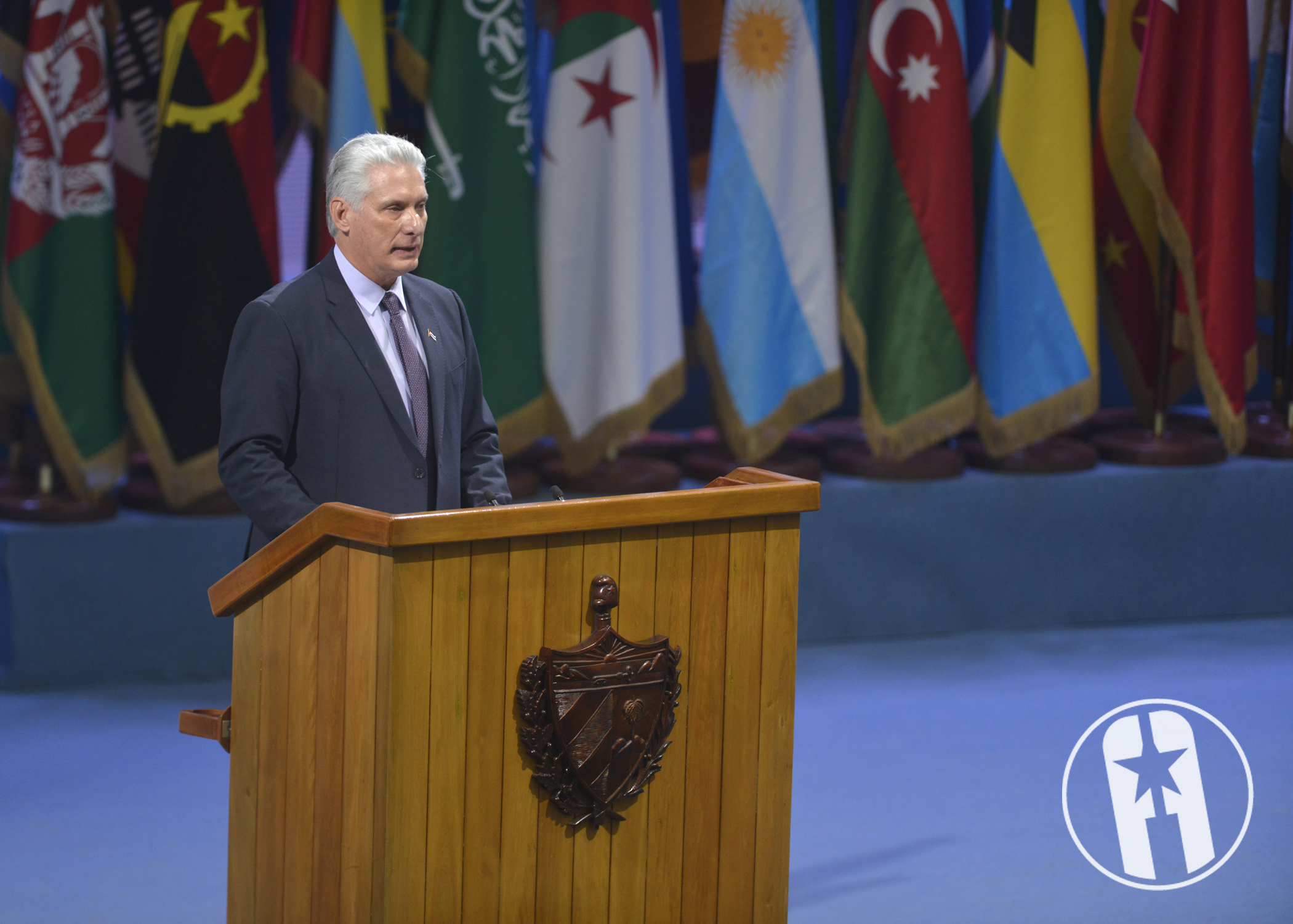 Diaz-Canel en la Cumbre del G77 y China